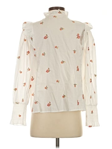 Sézane Long Sleeve Blouse (view 2)