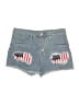 Unbranded Graphic Blue Denim Shorts Size M - photo 1