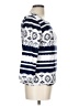 Studio One Blue 3/4 Sleeve Top Size 12 - photo 4