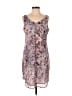 CAbi 100% Polyester Paisley Pink Silver Casual Dress Size S - photo 1
