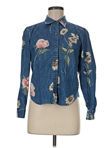 Lizwear by Liz Claiborne Long Sleeve Blouse (view 1)