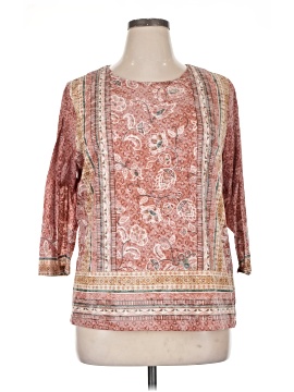 Coldwater Creek 3/4 Sleeve Blouse