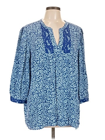 J.Jill 3/4 Sleeve Blouse (view 1)
