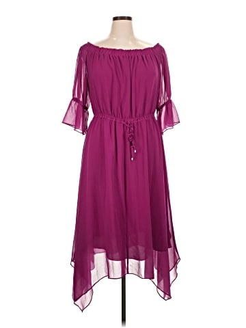 City Chic Casual Dress (view 1)