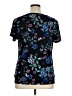 Candie's Floral Blue Short Sleeve T-Shirt Size XL - photo 2