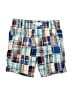 Gymboree 100% Cotton Plaid Blue Cargo Shorts Size 7 - photo 1