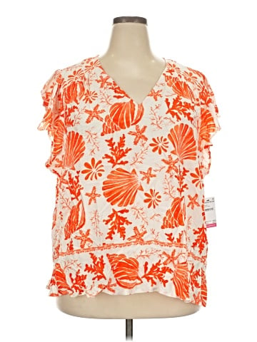 Vince Camuto Short Sleeve Blouse (view 1)
