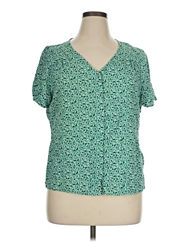 Croft & Barrow Short Sleeve Blouse (view 1)