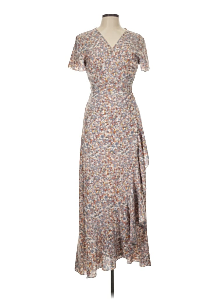 Pre-owned Simplee Casual Dress In Gray