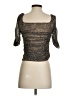 By Anthropologie Brown Short Sleeve Top Size XS - photo 2