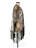 Design Lab Lord & Taylor Gray Poncho Size M - photo 4