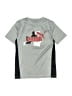 Puma Color Block Gray Short Sleeve T-Shirt Size 7 - photo 1