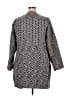 City Chic Chevron-herringbone Gray Coat Size 20 Plus (L) - photo 2