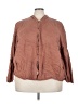 J.Jill 100% Cotton Brown Cardigan Size 4X - photo 1
