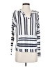 Paper Crane Stripes White Pullover Sweater Size XS - photo 1