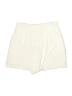 Skies Are Blue Solid Ivory Shorts Size S - photo 1
