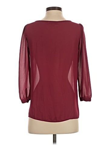 Ann Taylor LOFT 3/4 Sleeve Blouse (view 2)