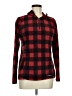 Eddie Bauer 100% Polyester Plaid Red Pullover Sweater Size M - photo 1