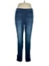 Jennifer Lopez Solid Blue Jeggings Size 14 - photo 1