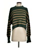 Free People Stripes Green Pullover Sweater Size S - photo 1