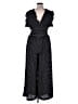 Max Studio Polka Dots Black Jumpsuit Size XL - photo 2