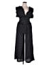 Max Studio Polka Dots Black Jumpsuit Size XL - photo 1