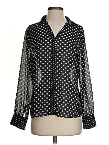 Adrianna Papell Long Sleeve Blouse (view 1)