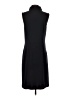 Talbots Solid Black Casual Dress Size S - photo 2