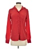 Equipment 100% Silk Red Long Sleeve Silk Top Size XS - photo 1