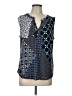 Dana Buchman Blue Sleeveless Blouse Size L - photo 1
