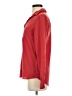 Equipment 100% Silk Red Long Sleeve Silk Top Size XS - photo 5
