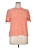 Ann Taylor LOFT Orange Short Sleeve Top Size L - photo 1