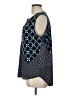 Dana Buchman Blue Sleeveless Blouse Size L - photo 5