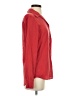 Equipment 100% Silk Red Long Sleeve Silk Top Size XS - photo 4