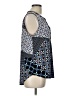 Dana Buchman Blue Sleeveless Blouse Size L - photo 4