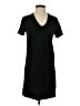 Universal Thread 100% Cotton Solid Black Casual Dress Size S - photo 1