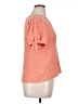 Ann Taylor LOFT Orange Short Sleeve Top Size L - photo 4