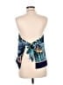 Express 100% Polyester Blue Tank Top Size M - photo 2