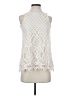 Rewind Ivory Sleeveless Blouse Size S - photo 1