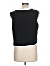 Faith and Joy 100% Polyester Black Sleeveless Blouse Size L - photo 2