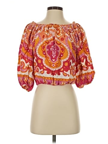 Haute Hippie 3/4 Sleeve Blouse (view 1)