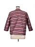 Lafayette 148 New York Stripes Pink Jacket Size 14 - photo 2