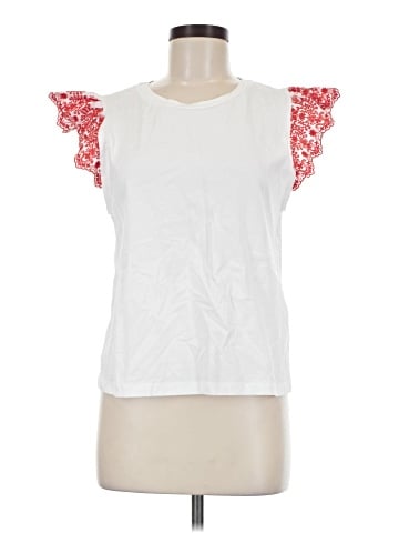 Zara Sleeveless T-Shirt (view 1)