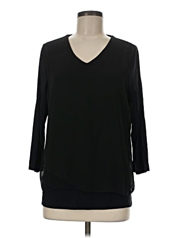 Easywear by Chico's 3/4 Sleeve Blouse (view 1)