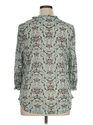 Style&Co 3/4 Sleeve Blouse (view 2)