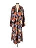 Lumiere 100% Polyester Orange Kimono Size L - photo 1