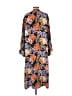 Lumiere 100% Polyester Orange Kimono Size L - photo 2