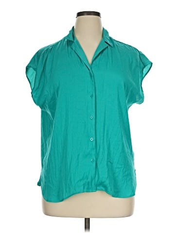 Nine West Short Sleeve Blouse (view 1)
