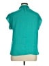 Nine West 100% Polyester Teal Short Sleeve Blouse Size XL - photo 2