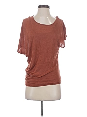 Bordeaux Short Sleeve Top (view 1)